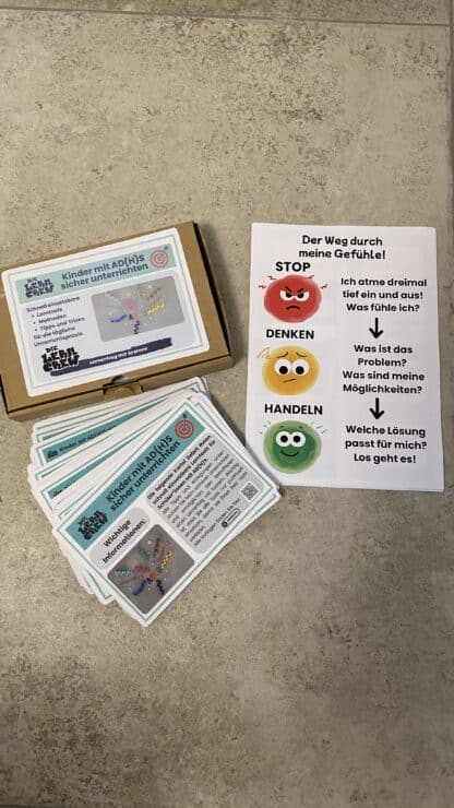Kartei: Kinder mit AD(H)S sicher unterrichten